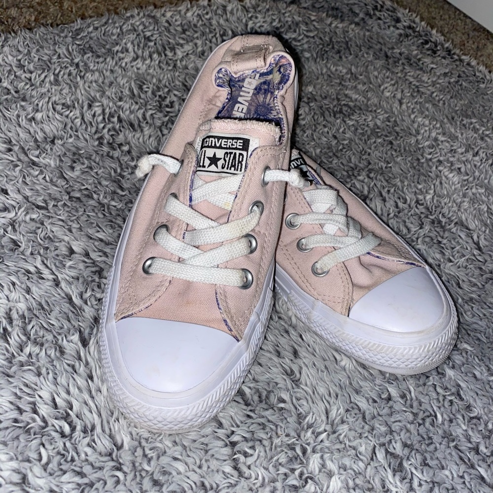 Pink Slip on Converse